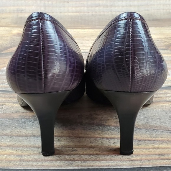 Etienne Aigner Labelle faux croc loafer SZ 7 - Picture 7 of 7